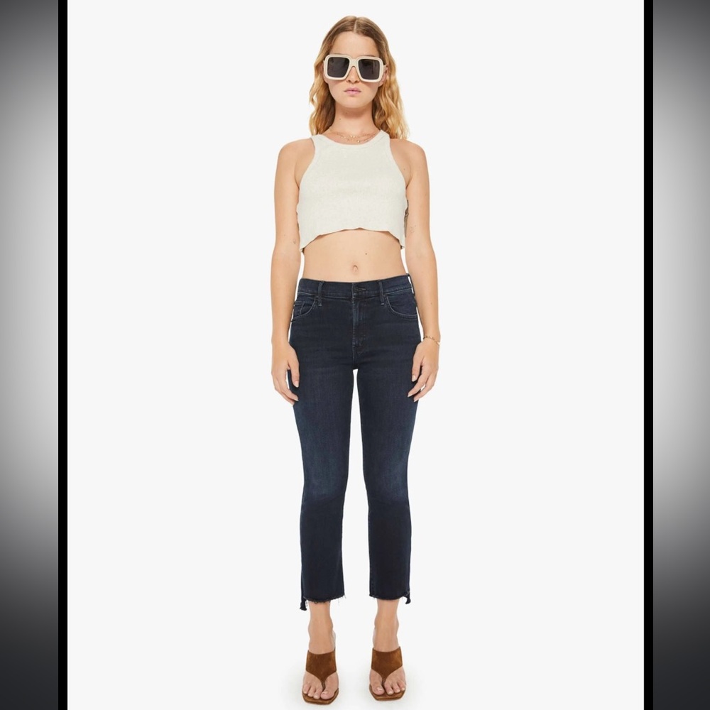 The Lil Insider Crop Step Fray